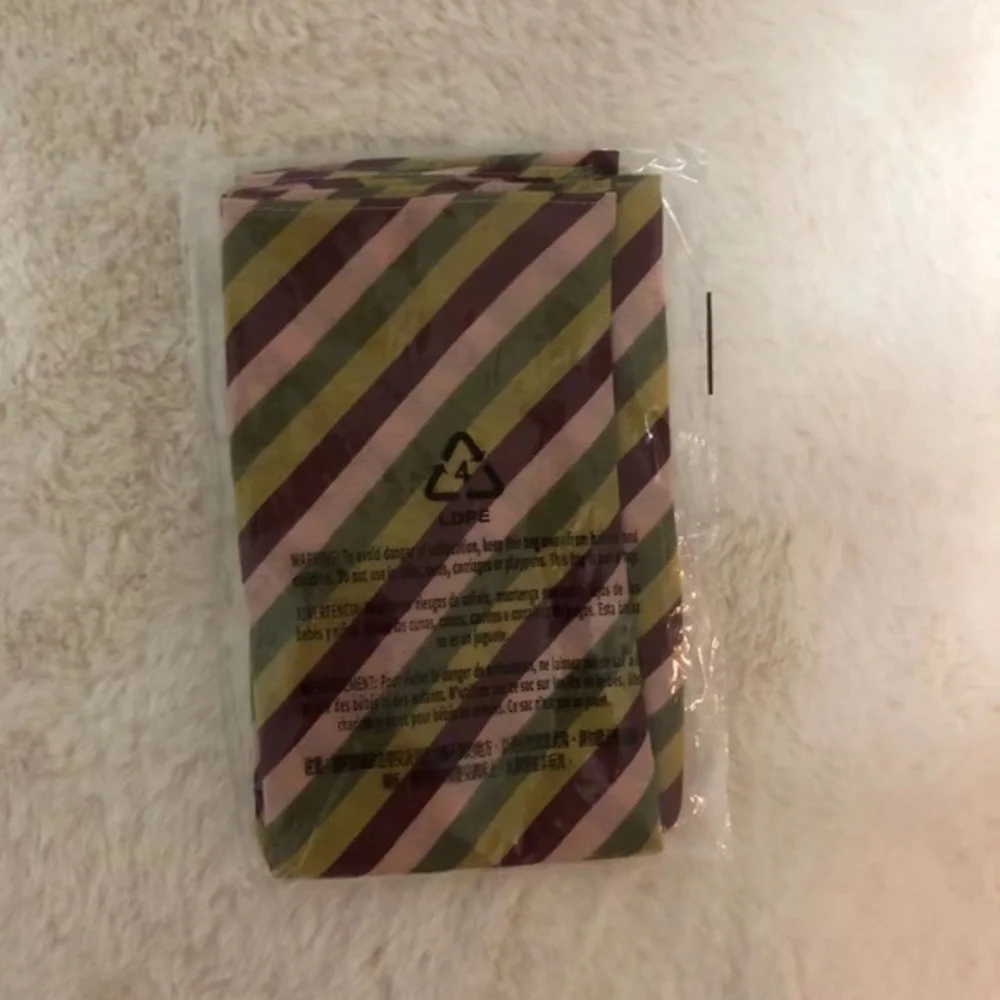 Madewell silk Skinny bandana Narrow striped